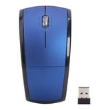 Universal Ultra Thin Portable 2.4G Wireless Mouse Optical Foldable Mice with USB Receiver for PC Desktop Laptop Computer